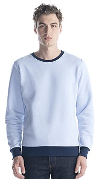 Contrast Crewneck Sweatshirt