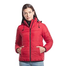 Glacial – Puffy jacket with detachable hood