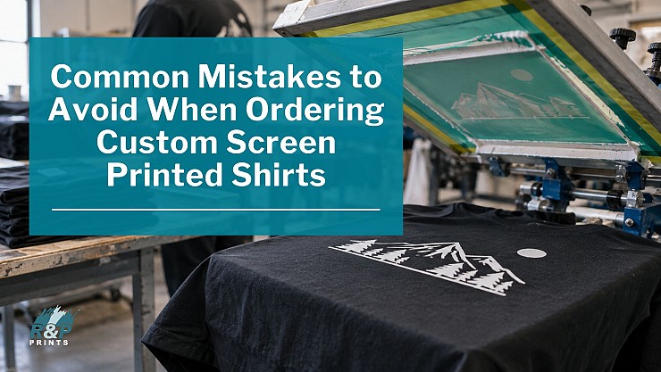 Common Mistakes to Avoid When Ordering Custom Screen Printed Shirts