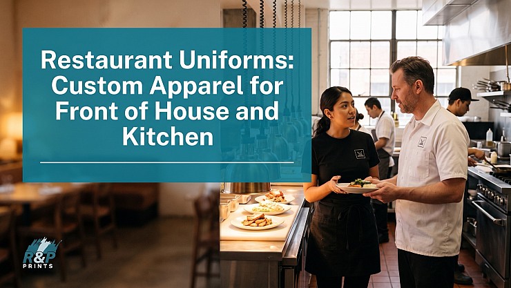 Restaurant Uniforms: How to Outfit Front of House and Kitchen Staff With Custom Apparel