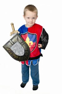 cool halloween costume knight boy 