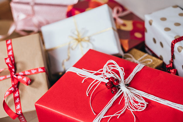 The custom of gift-giving at Christmas