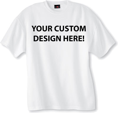 how to print custom T-shirts with your company logo on them